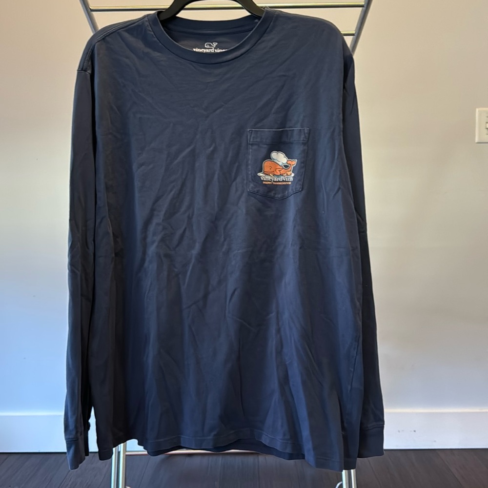 Vineyard Vines Thanksgiving long sleeve T-shirt
